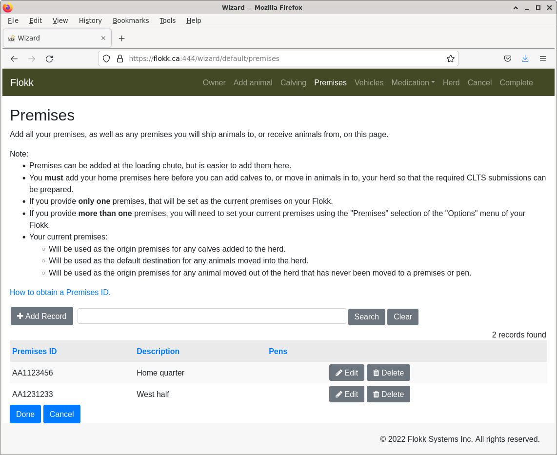 Flokk data dashboard second picture